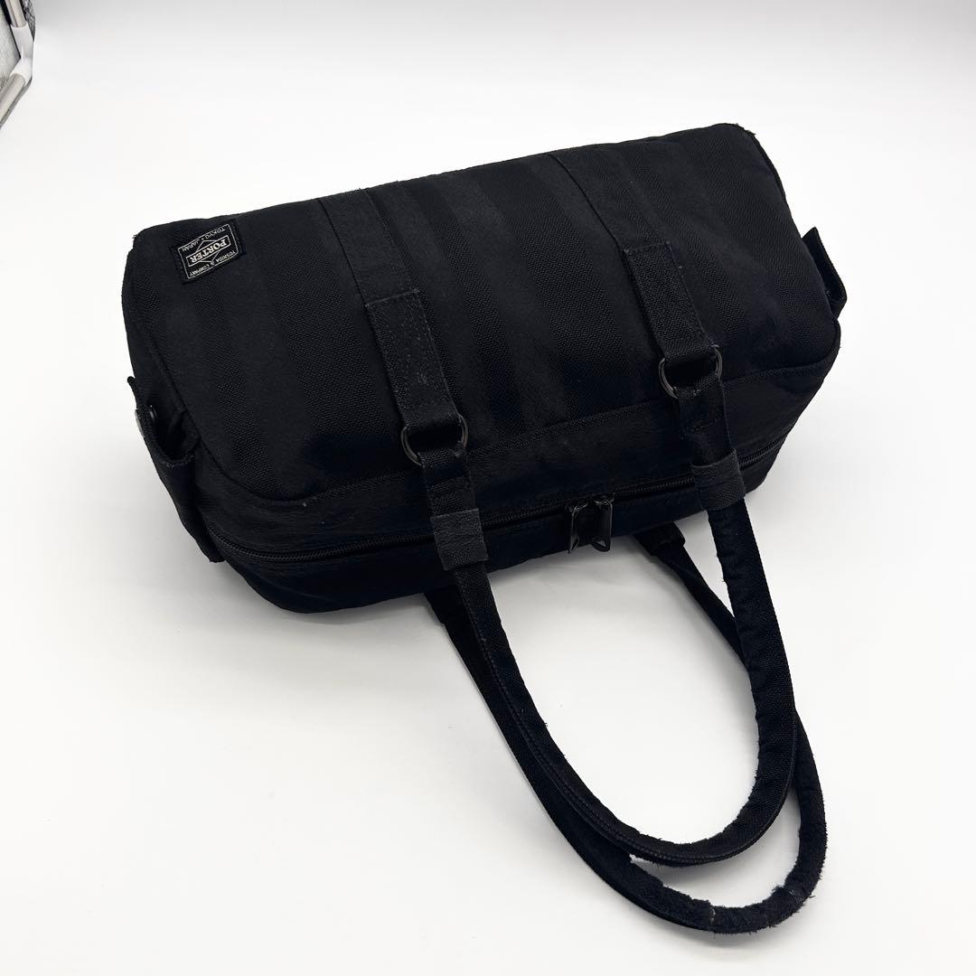A848 PORTER 70周年記念モデル ボストンバッグ 黒 ハンドバッグ