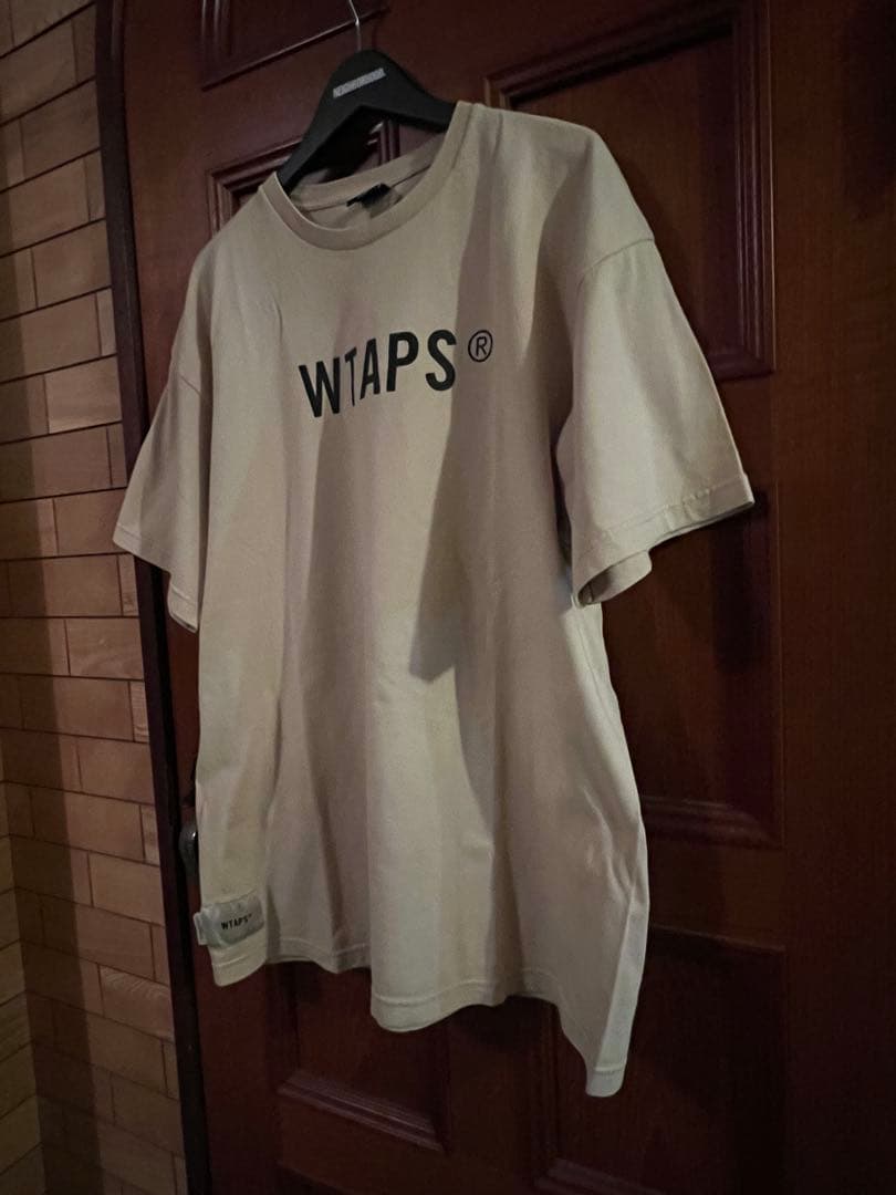 が*み様 WTAPS ベージュ Tシャツ サイズX 03