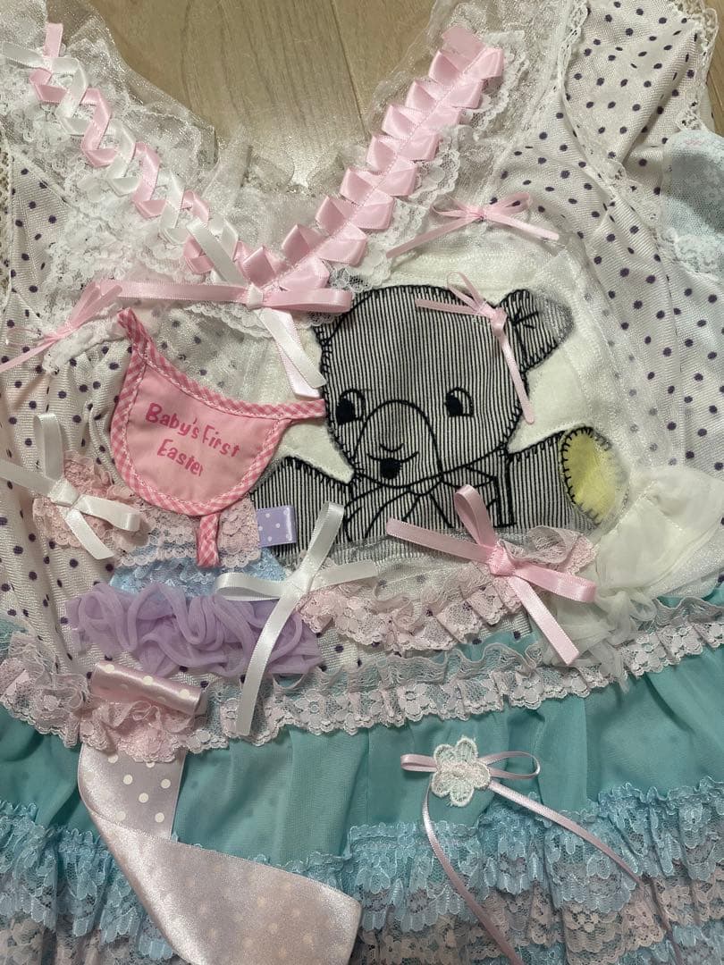 グニフニ♡くまちゃんドットキャミソール