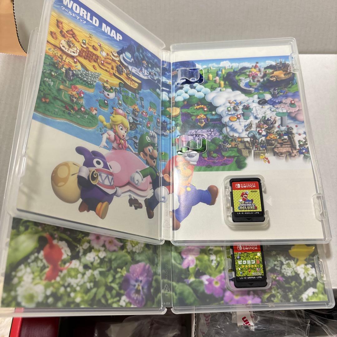 旧Nintendo Switch 完品 ソフト2本付き
