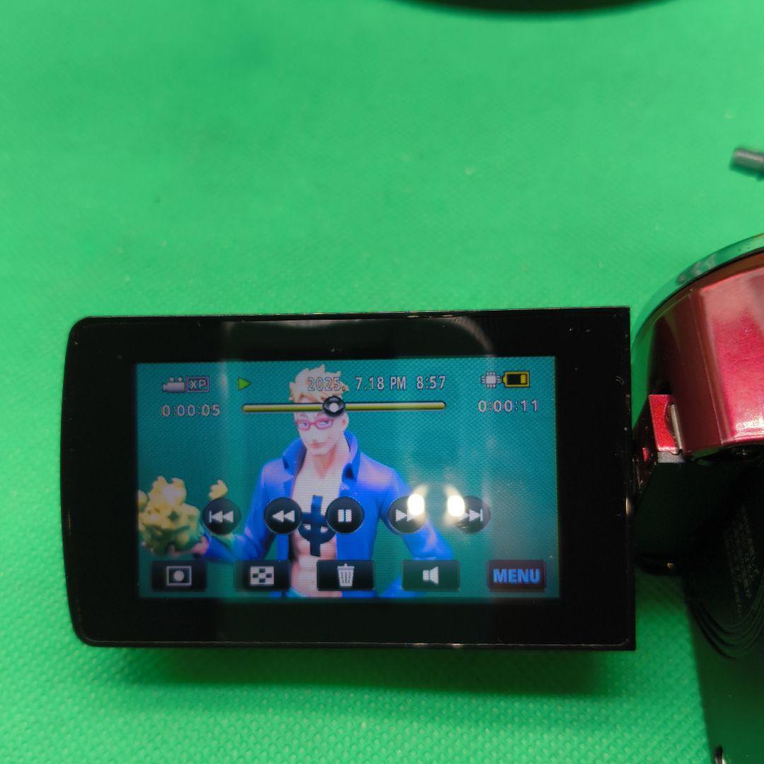 【動作確認済】JVC Everio エブリオ GZ-HM460-R