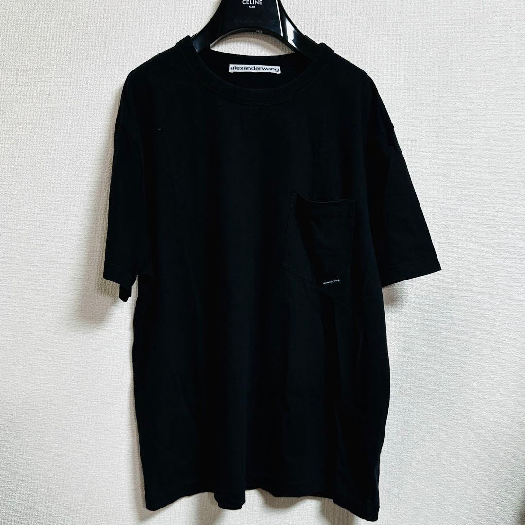 Alexander wang アレキサンダーワン ポケット Tシャツ L 登坂