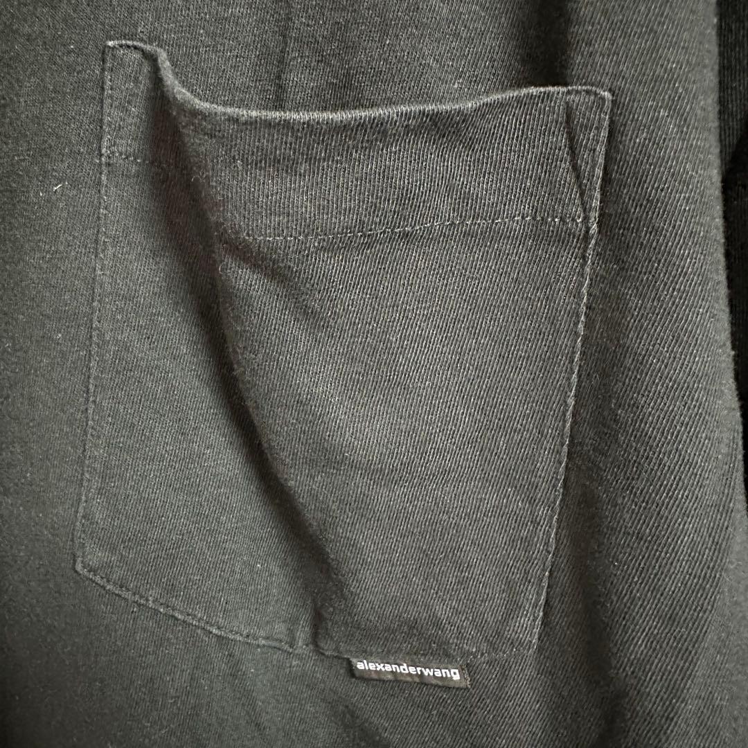 Alexander wang アレキサンダーワン ポケット Tシャツ L 登坂