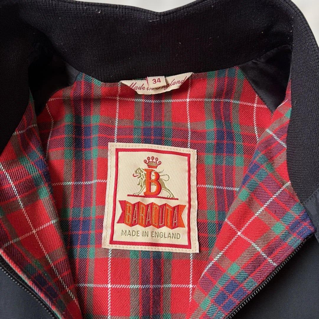 最終値下げ　バラクータ　BARACUTA ブルゾン 34 黒　イングランド製