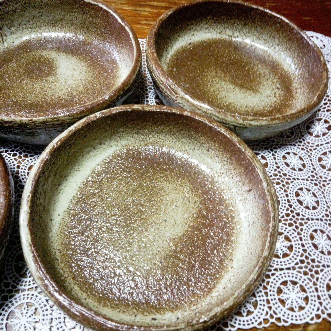 信楽焼文五郎窯陶器皿 5枚セット
