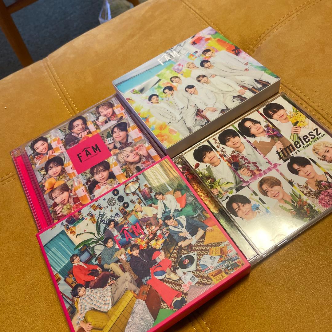 美品！　タイムレス　FAM CD DVD セット