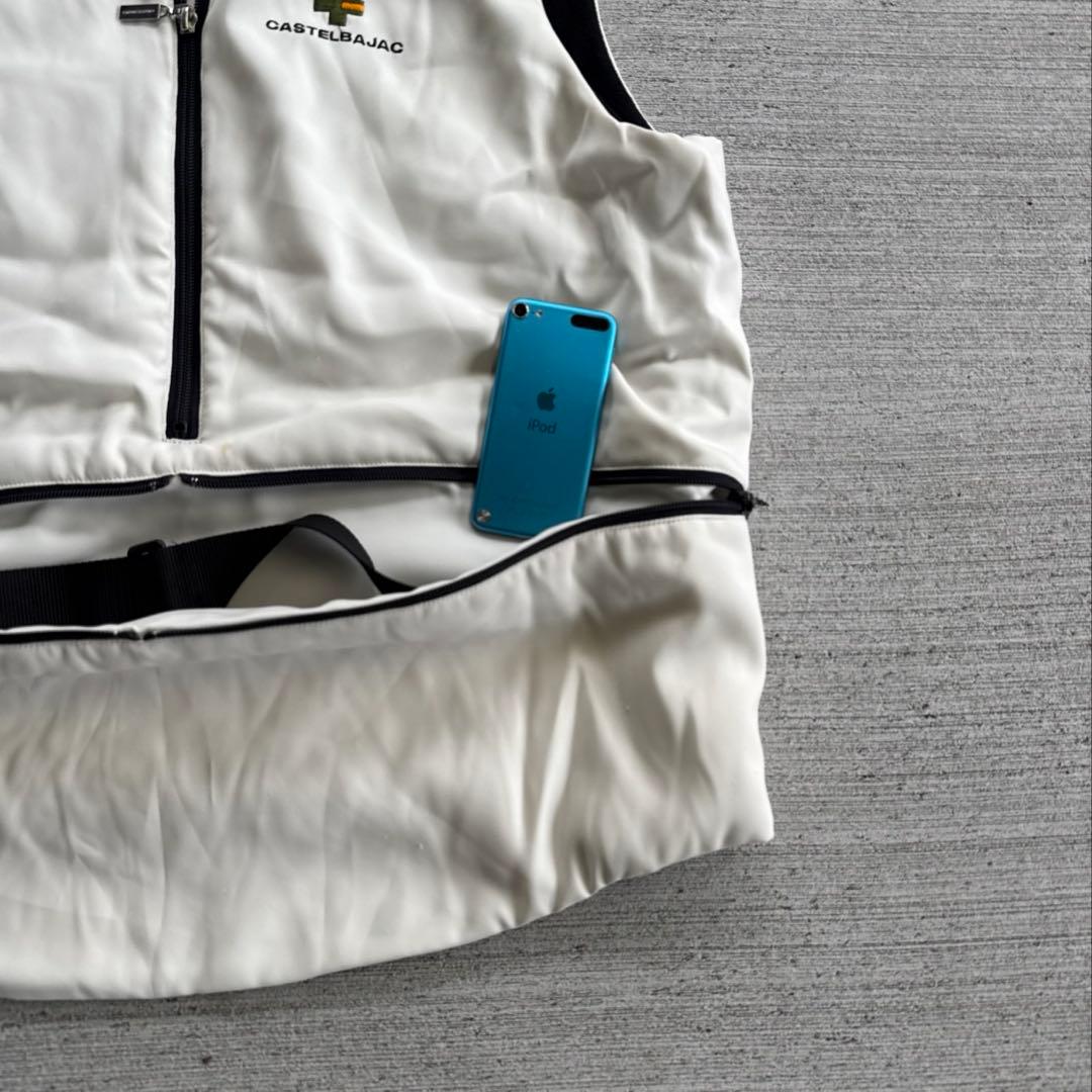 変形！90s castelbajac tech vest パーカー　oakley