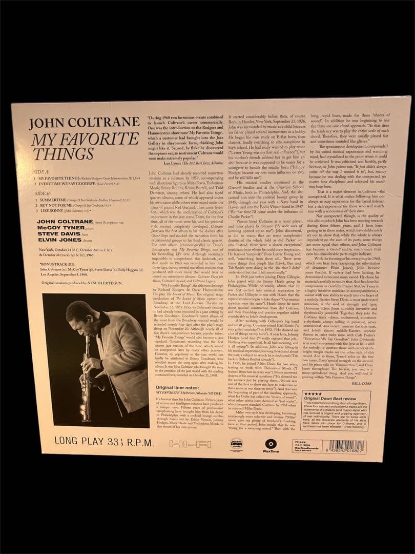 John Coltrane My Favorite Things LP名盤