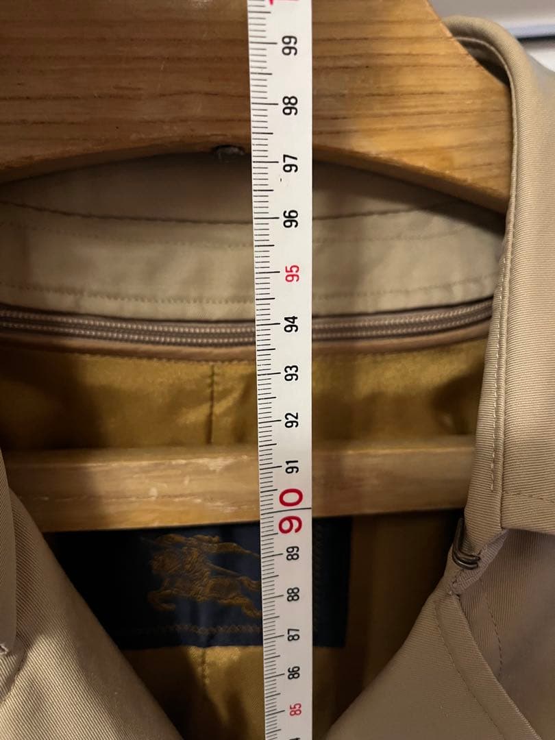 【美品】43（M相当）バーバリー BURBERRY トレンチコート　ライナー付き