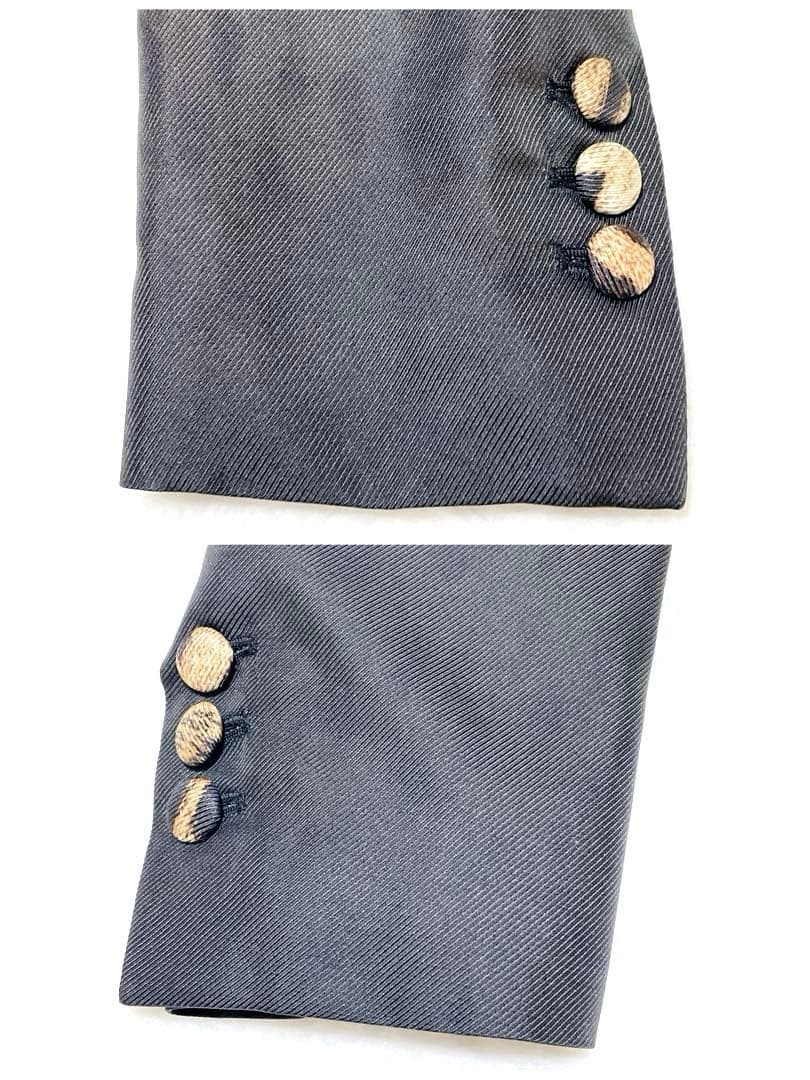 【美品】Roberto Cavalli テーラード ブレザー　シルク100%
