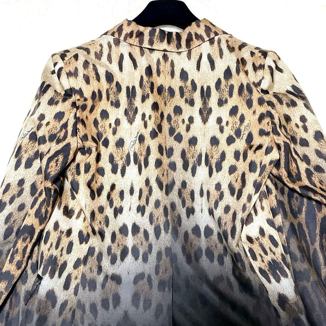 【美品】Roberto Cavalli テーラード ブレザー　シルク100%