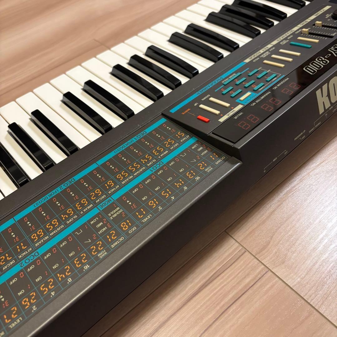 大幅値下げ❗️アナログシンセサイザー　コルグ　KORG POLY-800 レトロ