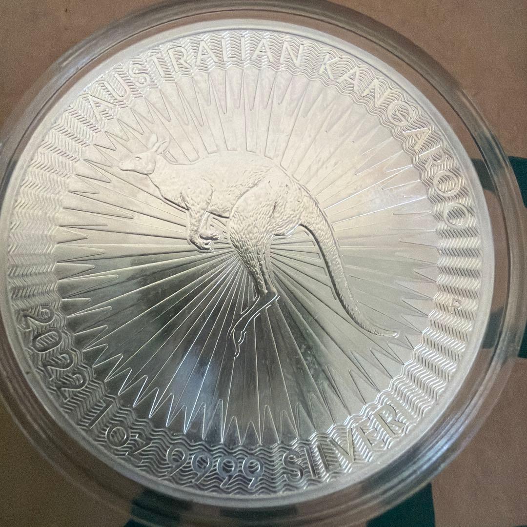 カンガルー銀貨 1oz ハンニバル銀貨　1oz 2枚セット純銀地金オーストラリア