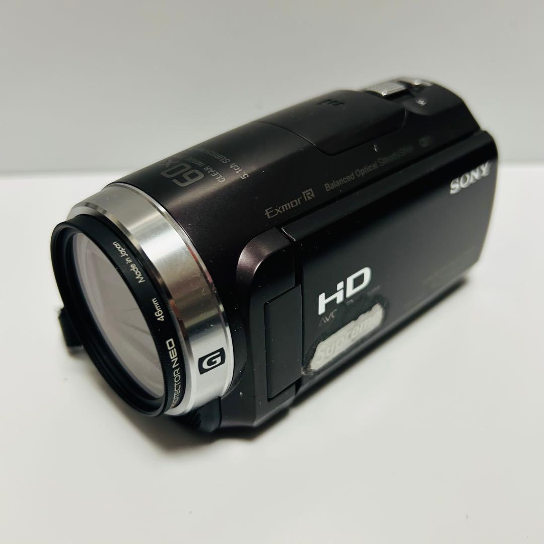 【美品】Sony HDR-CX675 ハンディカム 本体 純正バッテリー2個付き