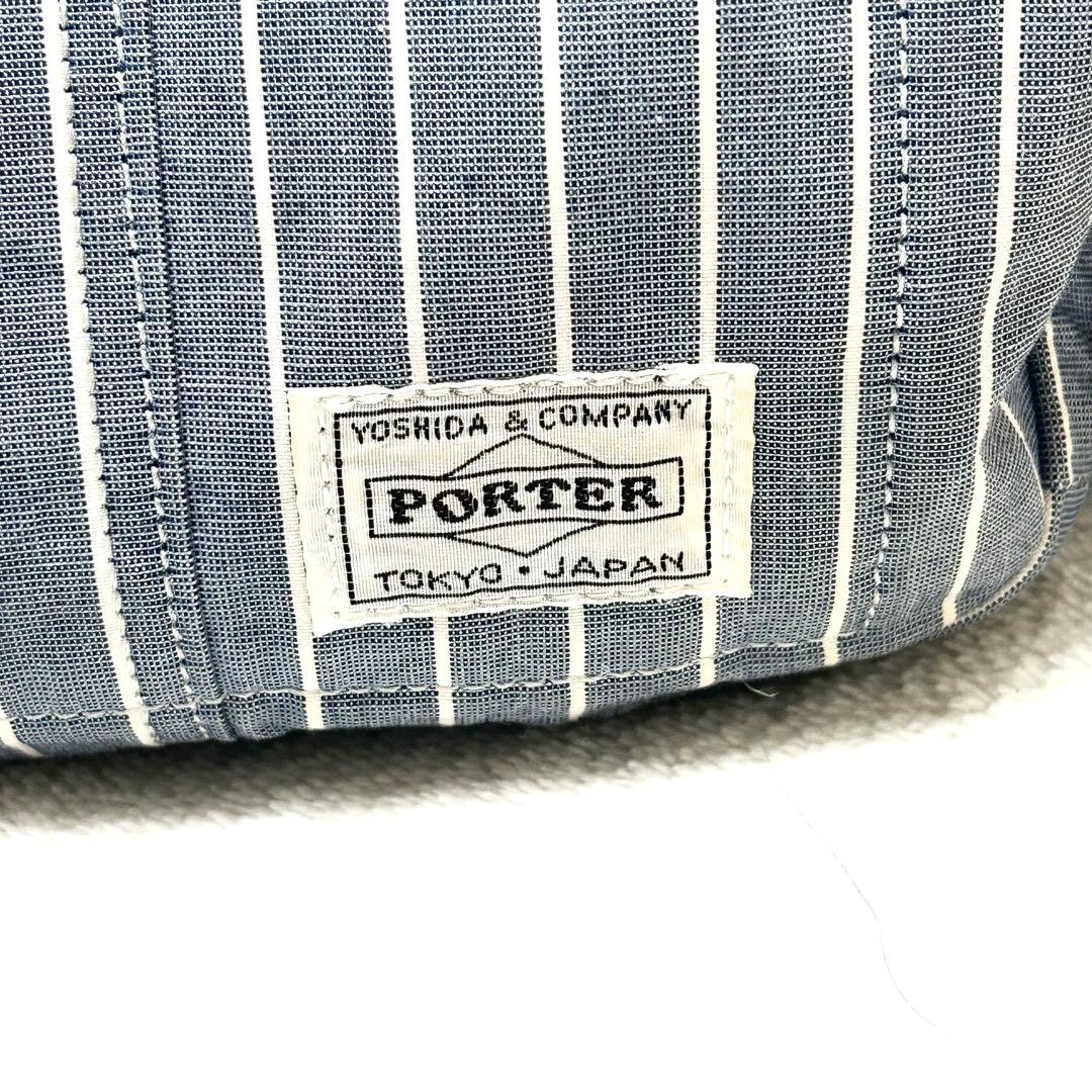 【希少】美品　PORTER 70周年記念 ボストンバッグ ストライプ　旅行