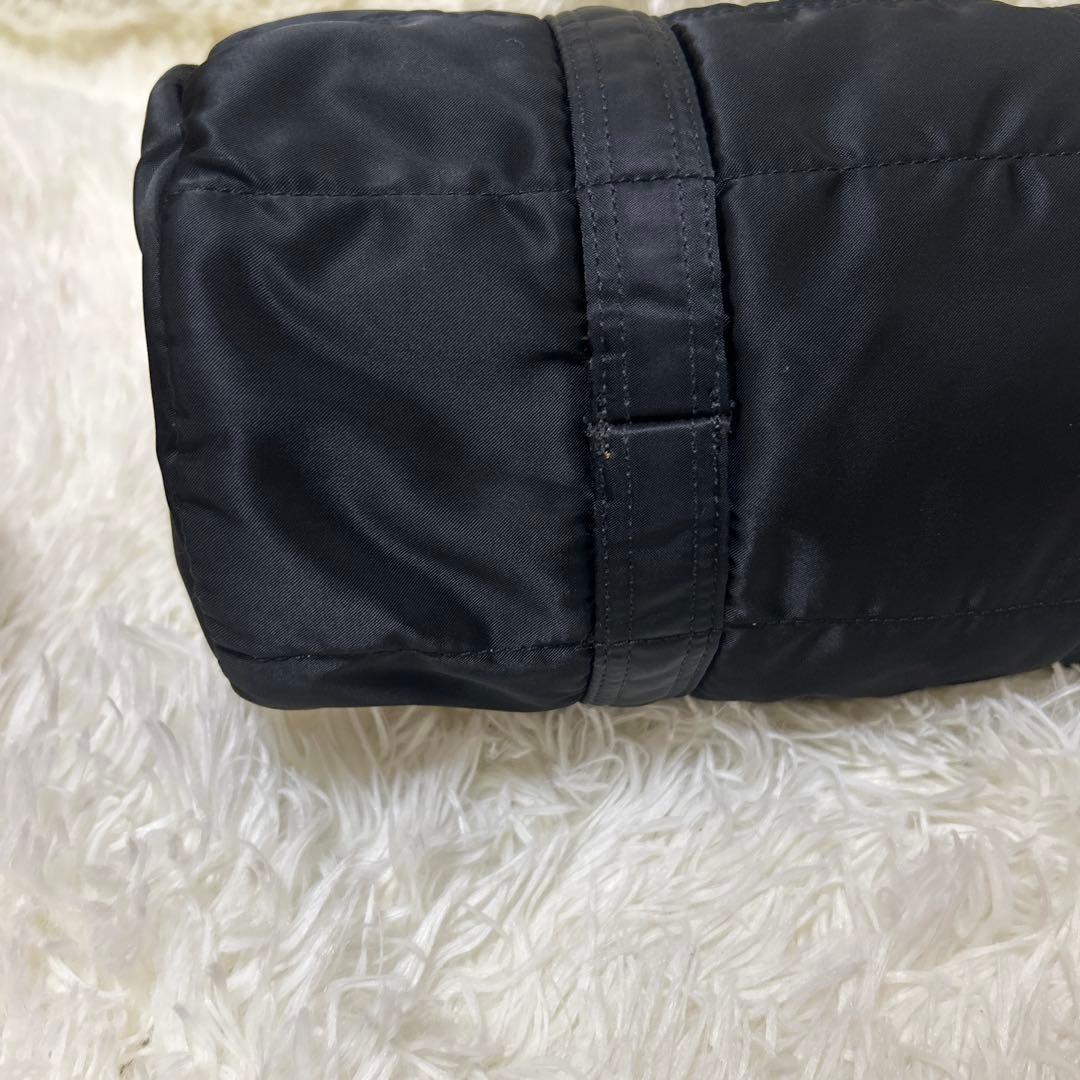 【美品】ポーター　タンカー　ミニボストンバッグ　ダッフル　ブラック