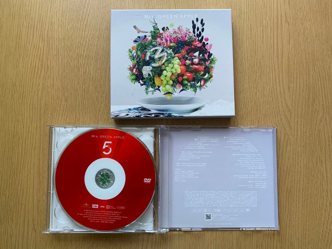 Mrs. Green Apple 5 Complete BOX【不足有り】