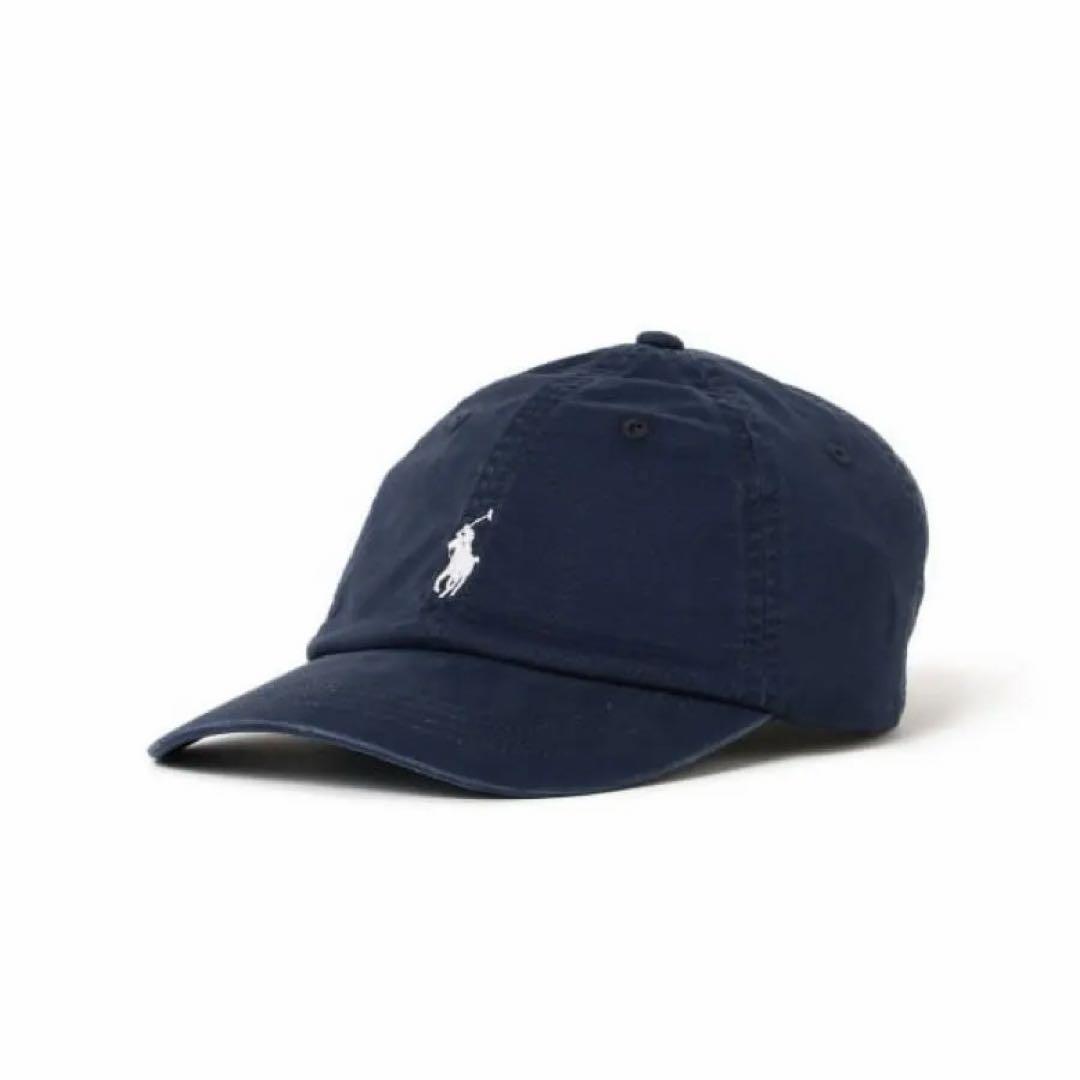 【新品未使用】 ビームス 別注 ラルフローレン キャップ 25SS ネイビー