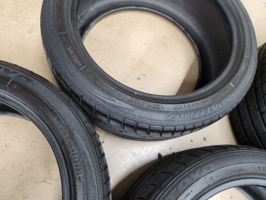 TOYO トランパス 215/45 R17 91W 4本