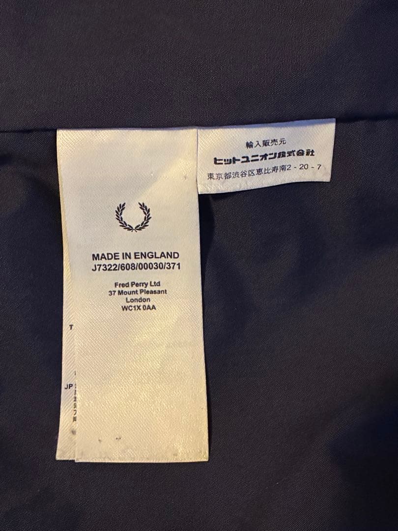 ジャケット・アウター Fred PerryTwill Tennis Bomber Jacket
