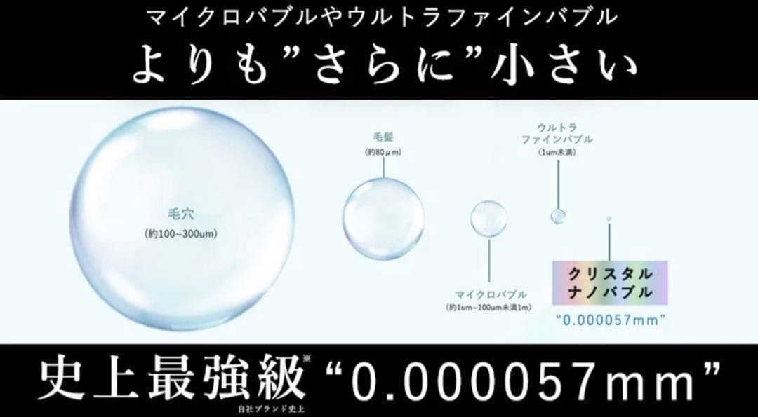 【新品未使用】クリスタルナノバブル　Snabo