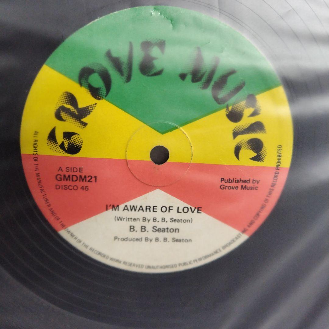 美盤12inch BB Seaton I'm Aware Loveオリジナル