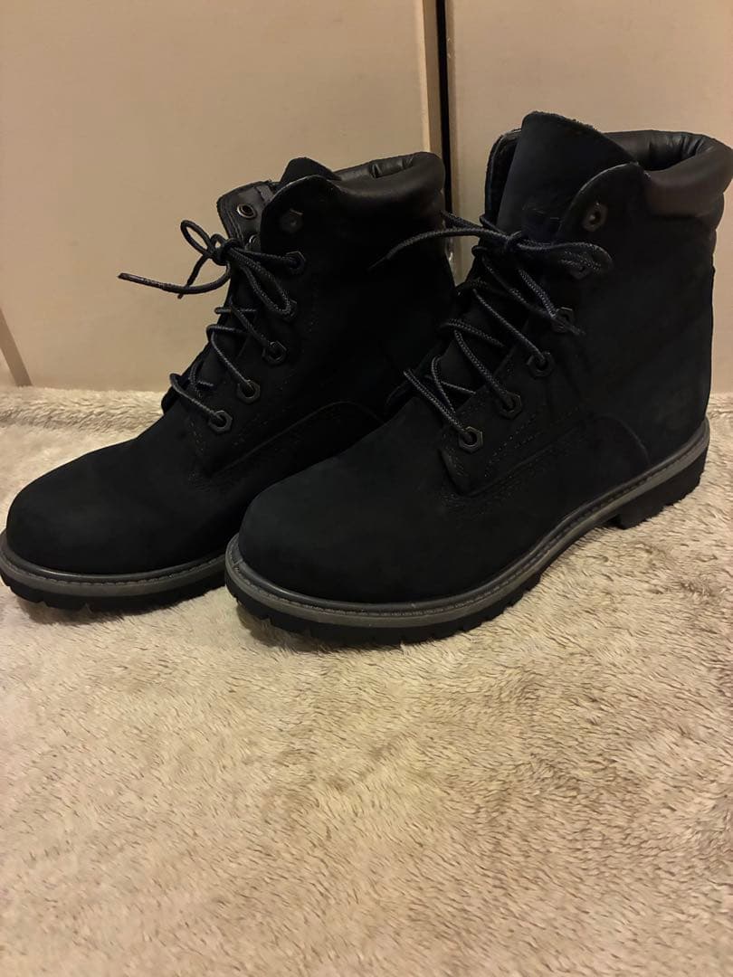 Timberland プレミアム ブーツ A17VM ブラック 黒 23.5