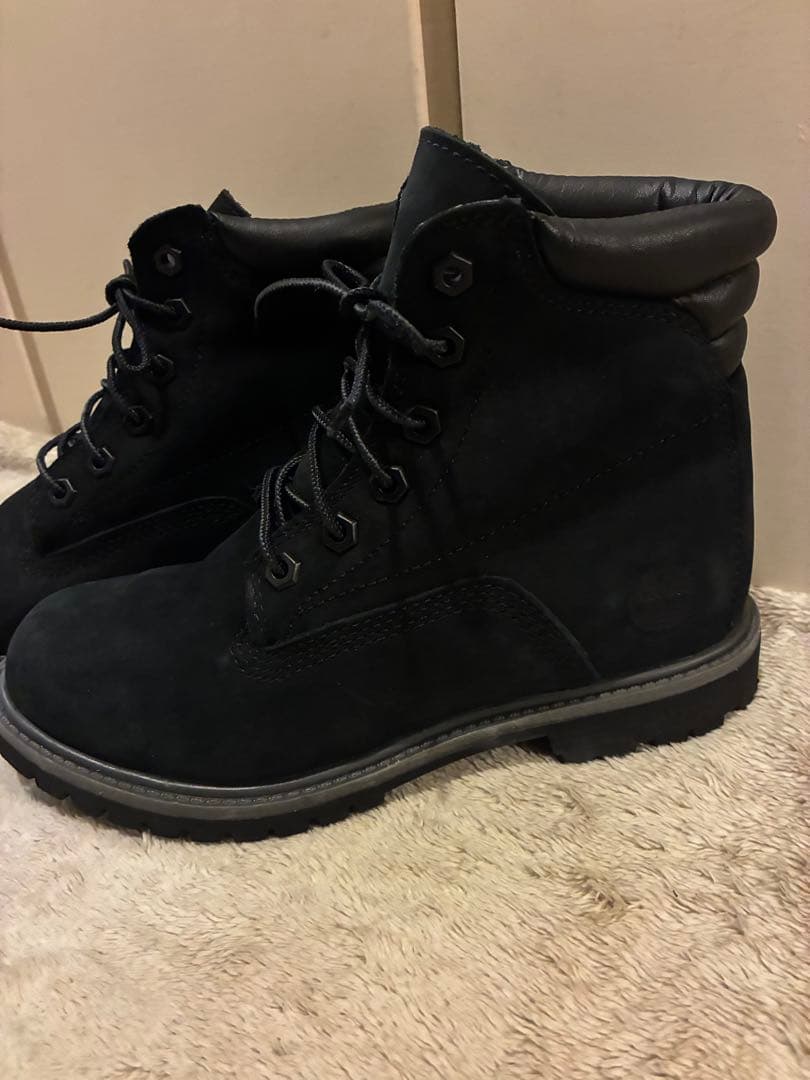 Timberland プレミアム ブーツ A17VM ブラック 黒 23.5
