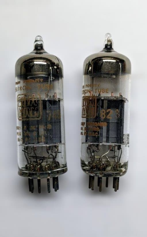 真空管　50CA10×２　6240G×２　6267×２　全て新品未使用品