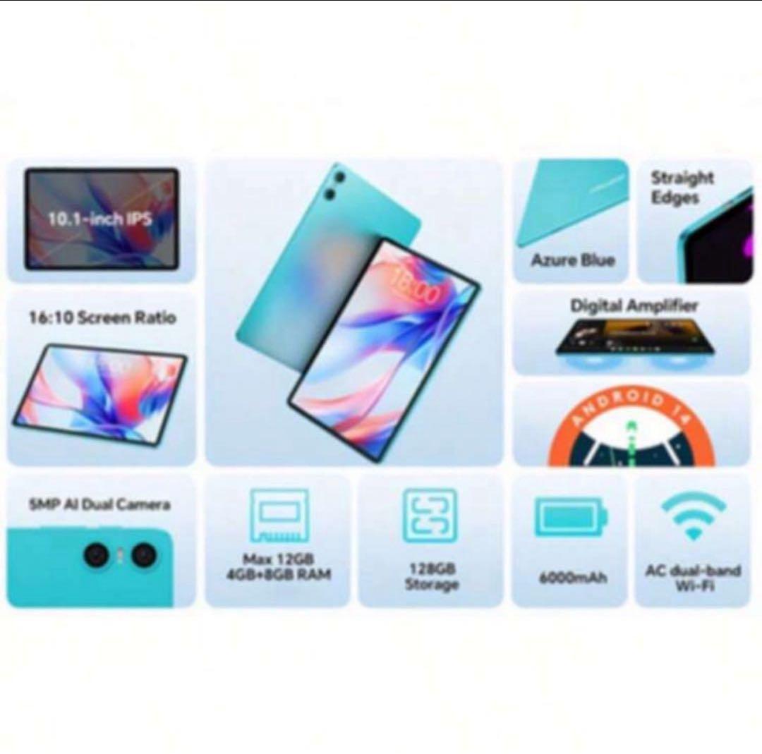 Teclast P30 10.1インチタブレット新品未使用 ケース付け