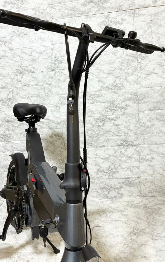 【極美品 動作品】アントレックス 折りたたみ電動アシスト自転車 PXID-2