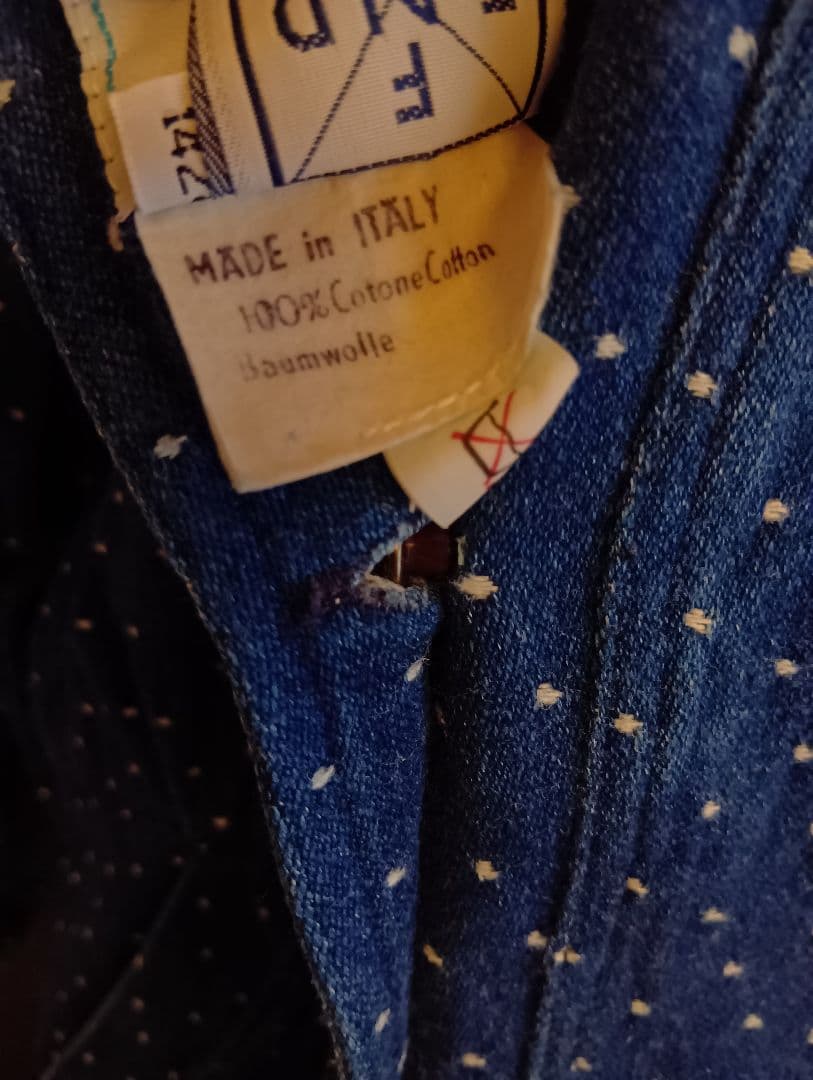 FENDI デニムワンピース イタリア製 春服