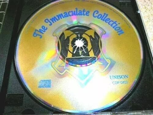 マドンナ　The Immaculate Collection　ロシア盤 特殊CD