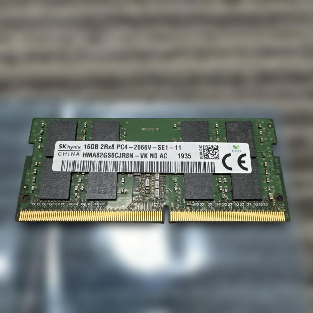 SK hynix 16GB DDR4 2666MHz メモリ　ノート用