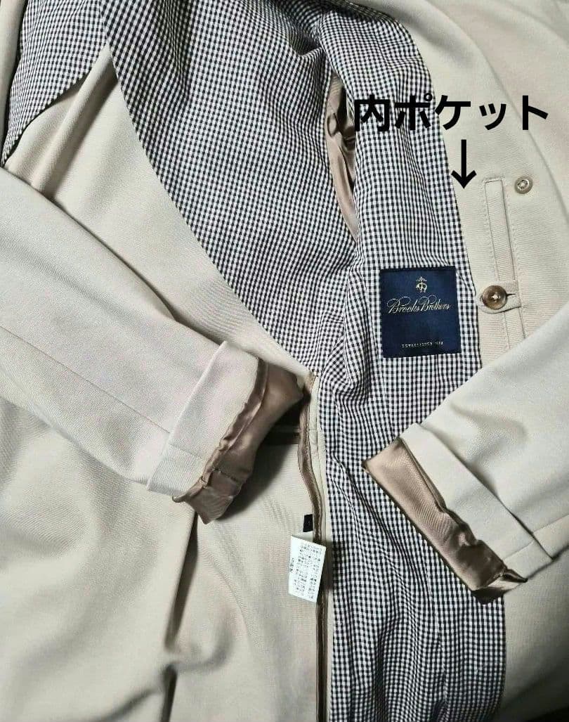 ブルックスブラザーズ　ダブルブレスト ロングコート　0　スプリングコート上品