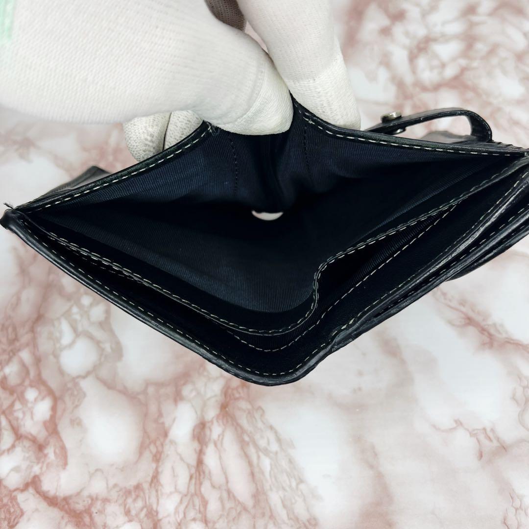 【極美品】BURBERRY 二つ折り財布　折り財布40