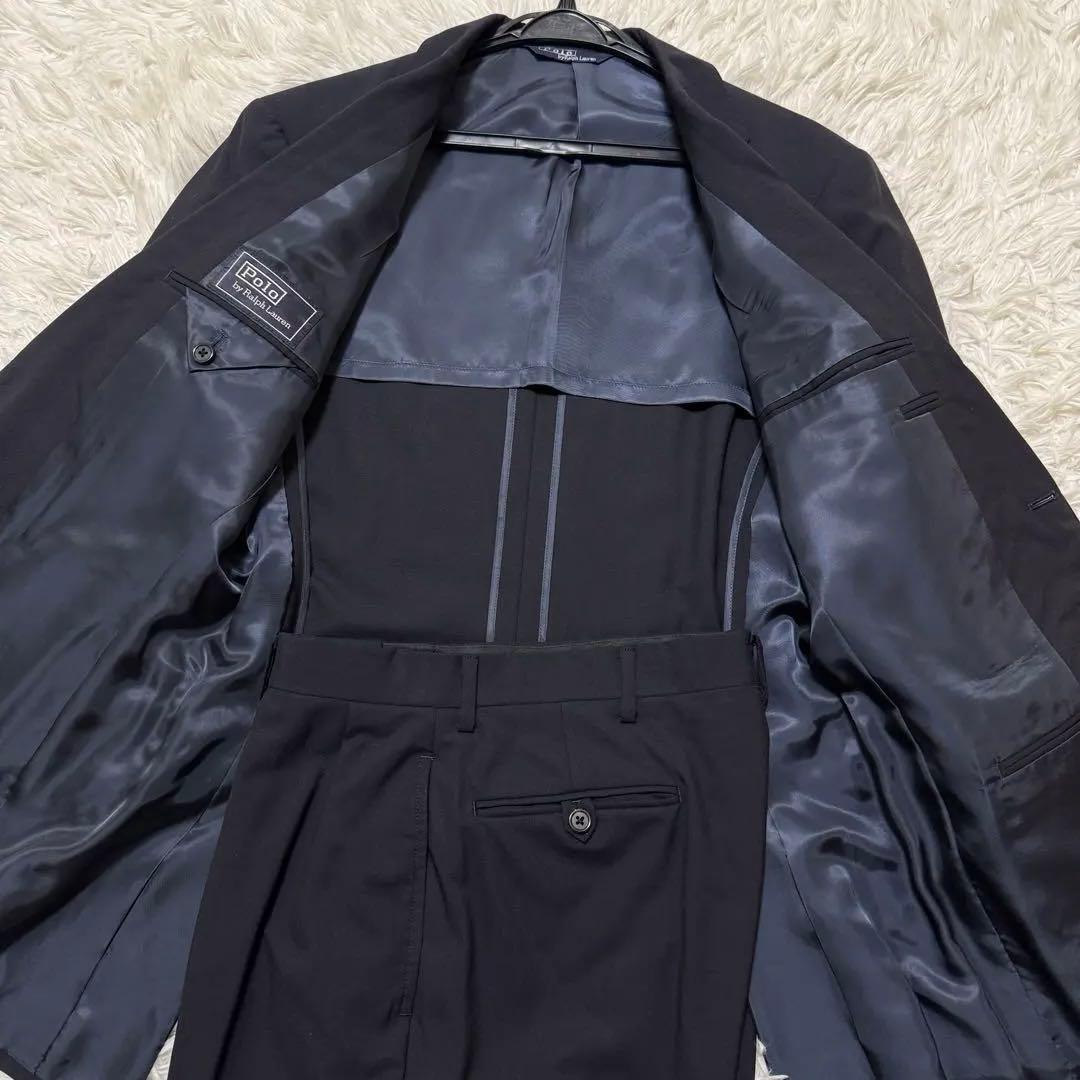 【美品】ポロバイラルフローレン　スーツセットアップ　大きいサイズ　XL
