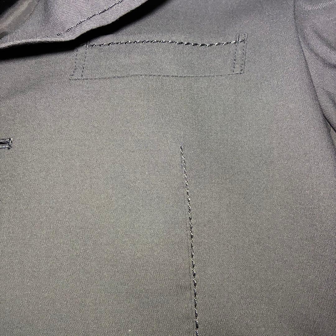 ISSEY MIYAKE ブラック ウール混　テーラードジャケット