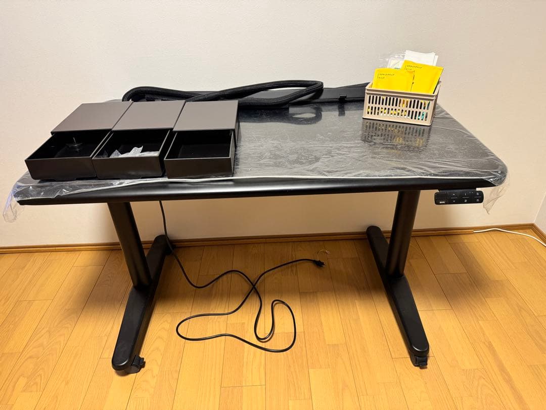 COFO Desk Premium プレミアム 昇降デスク120×70 ブラック