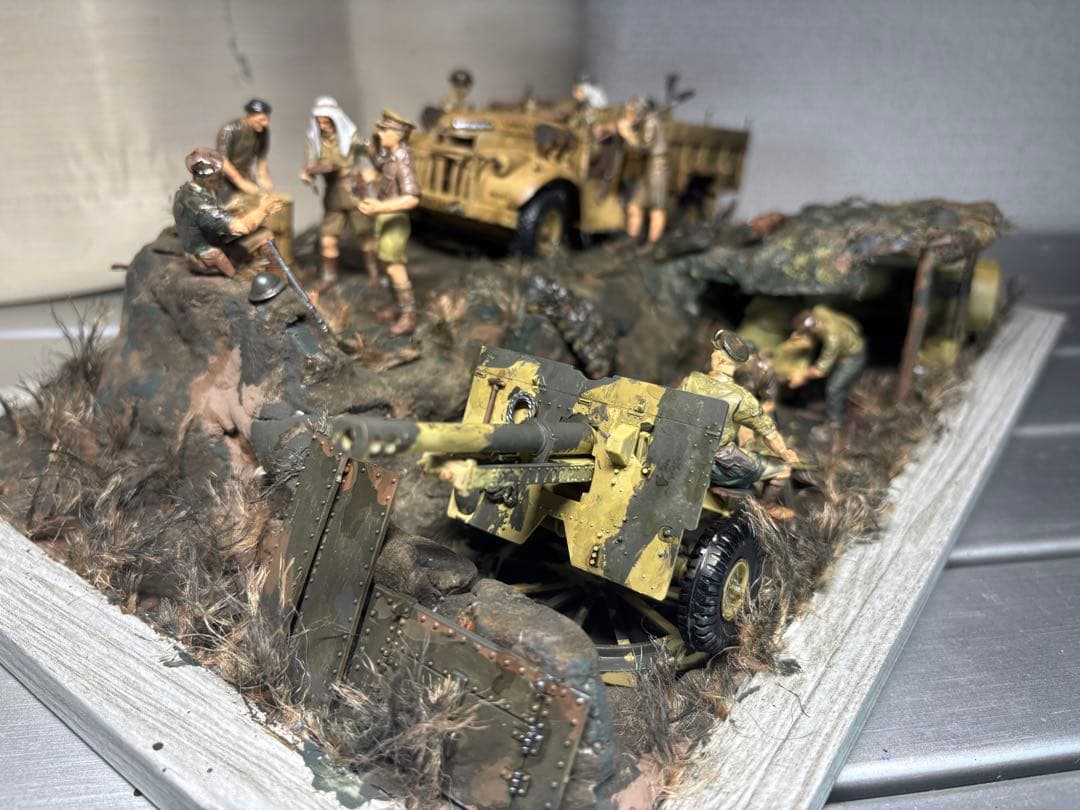 1/35 イギリス　コマンドカー　35ポンド砲
