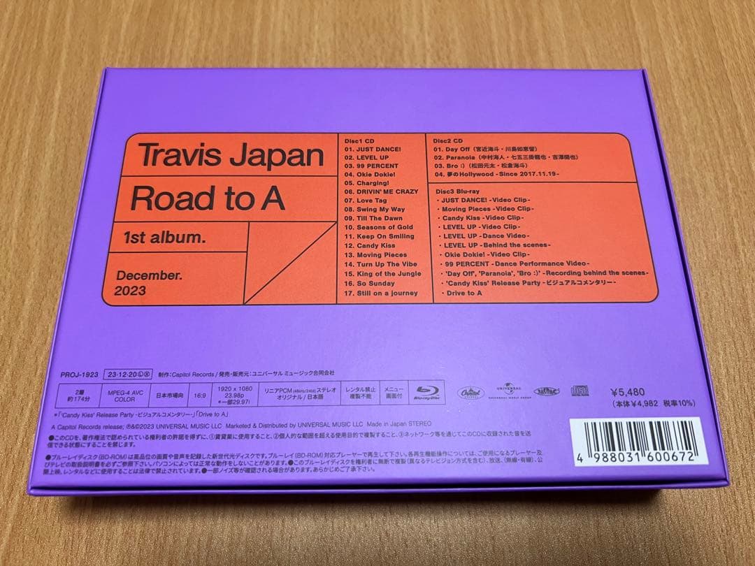 Travis Japan Road to A 1st album FC版