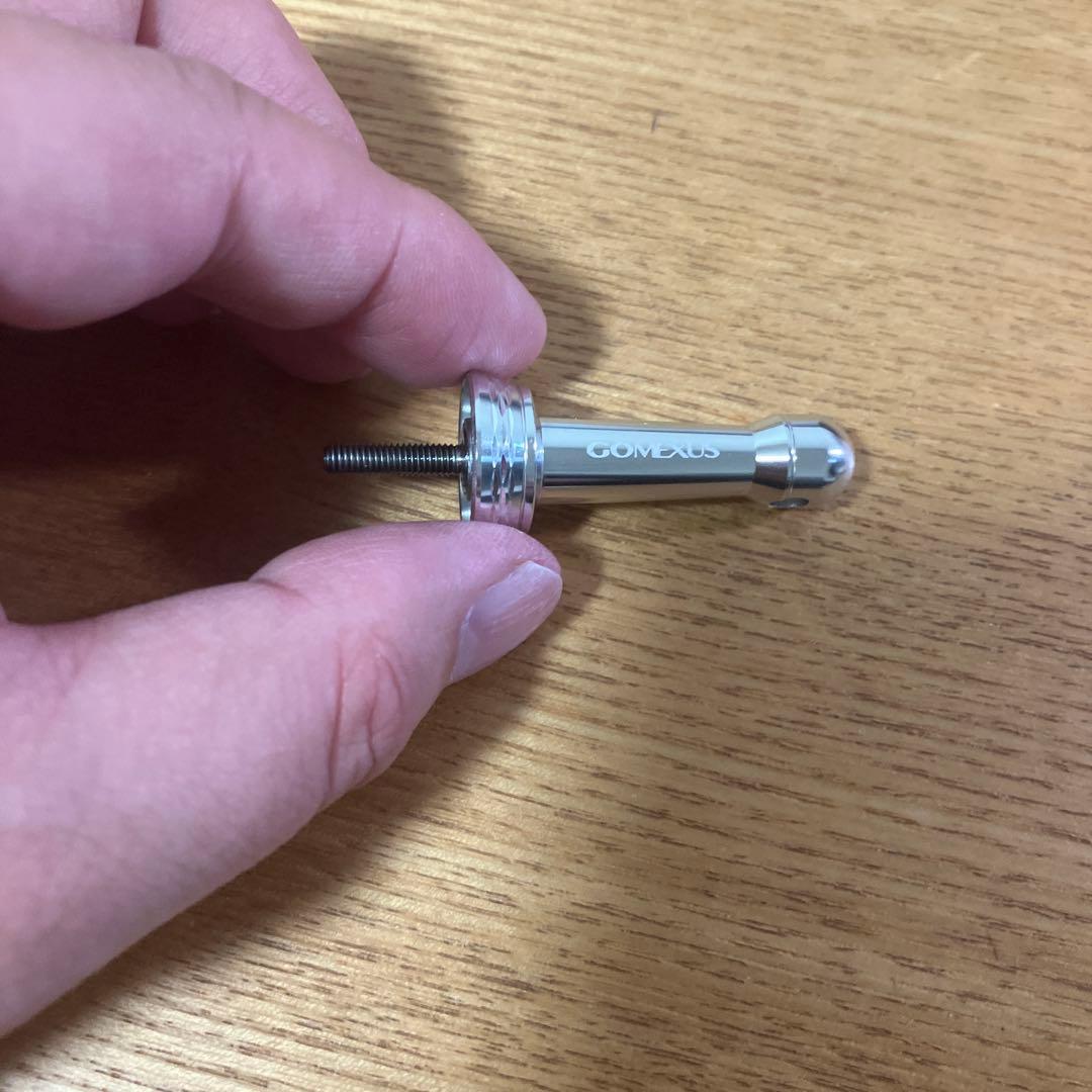 美品　シマノ4角軸　ゴメクサス　100mm ダブルハンドル　スタンド　セット