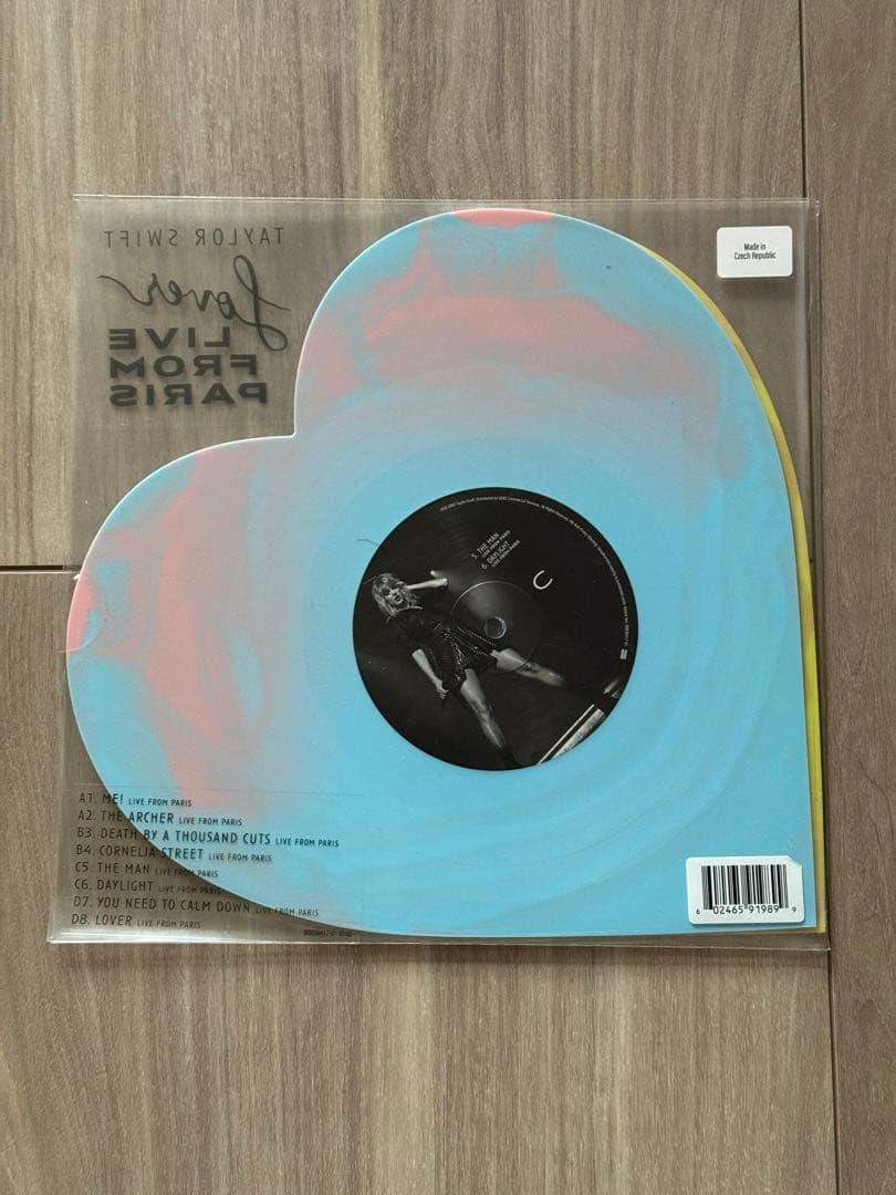 洋楽 Taylor swifr lover live from paris LP
