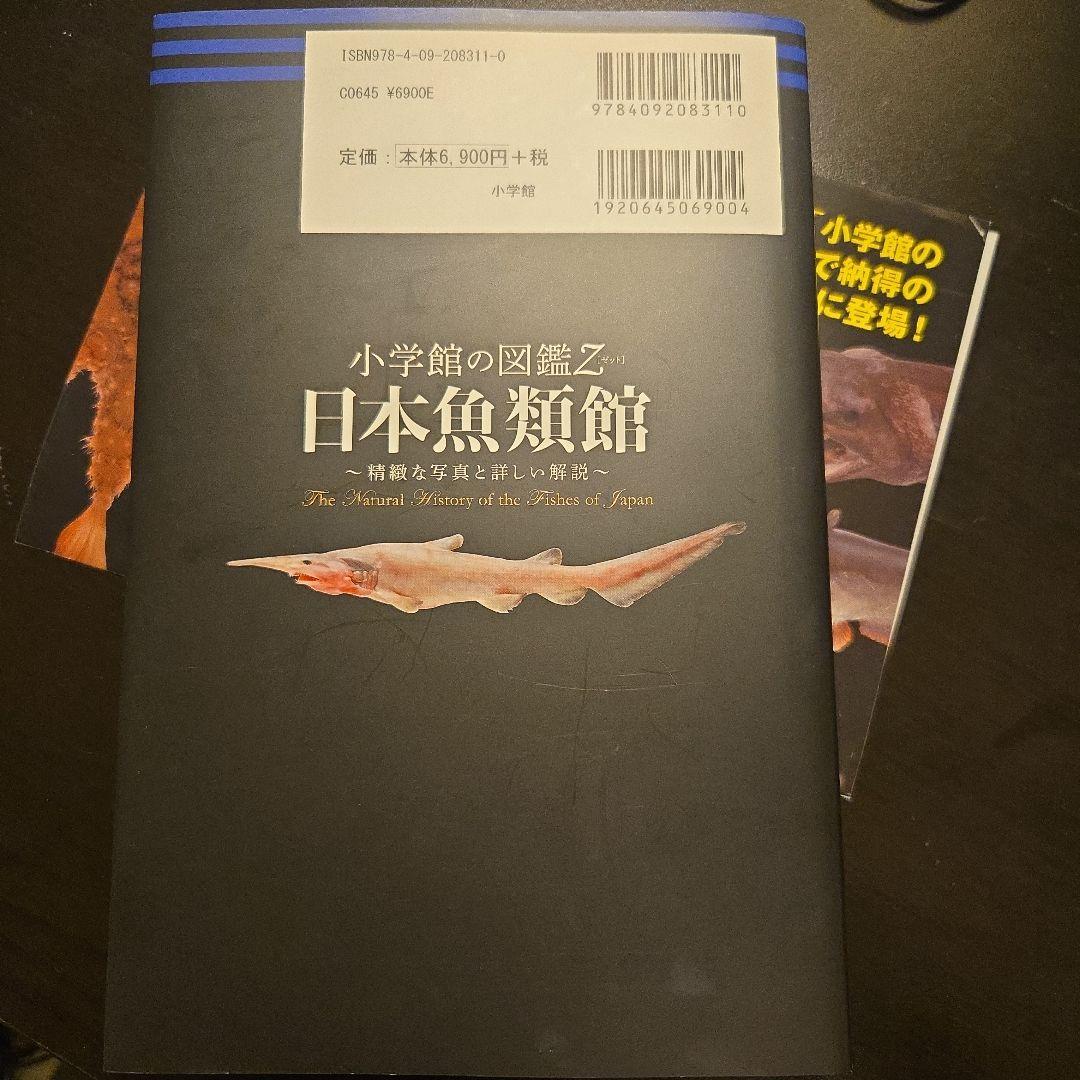 日本魚類館 精緻な写真と詳しい解説　おまけチラシ付
