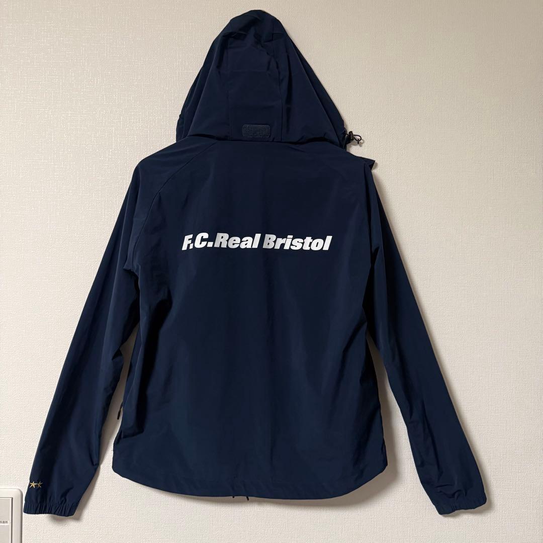 ブリストル　F.C.R.B. ジップアップパーカー　ジャージ　シンプル　ネイビー