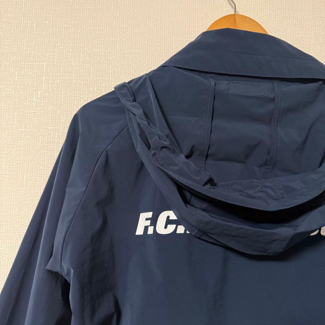ブリストル　F.C.R.B. ジップアップパーカー　ジャージ　シンプル　ネイビー