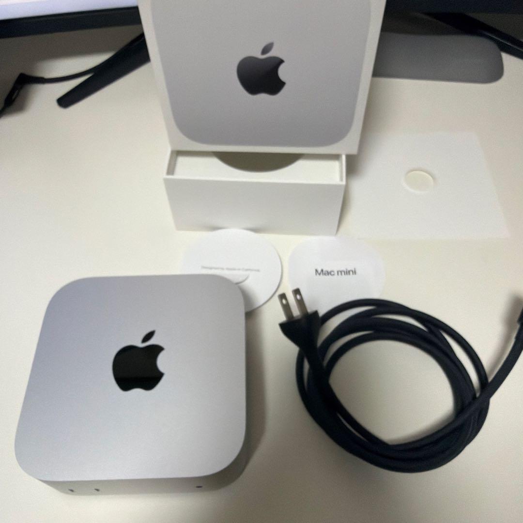 Apple M4チップ搭載 Mac mini 16GBメモリ 512GBSSD