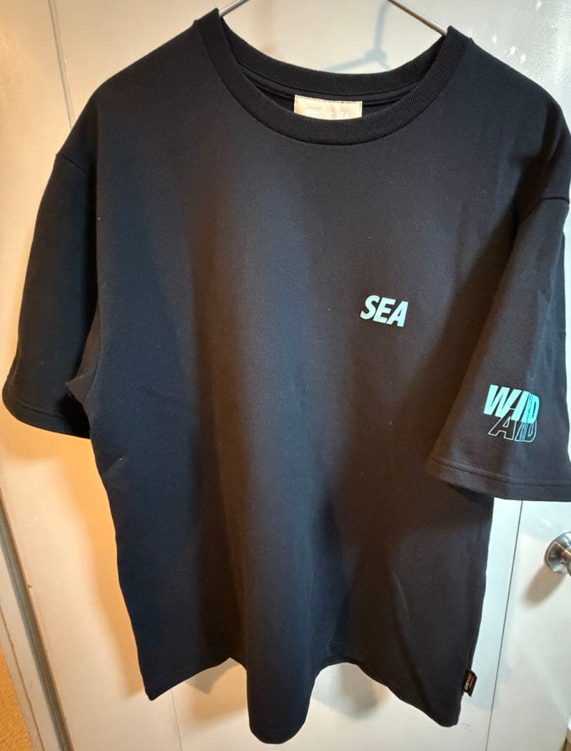 WIND AND SEA CORDURA Tシャツ　ブラック　Lサイズ