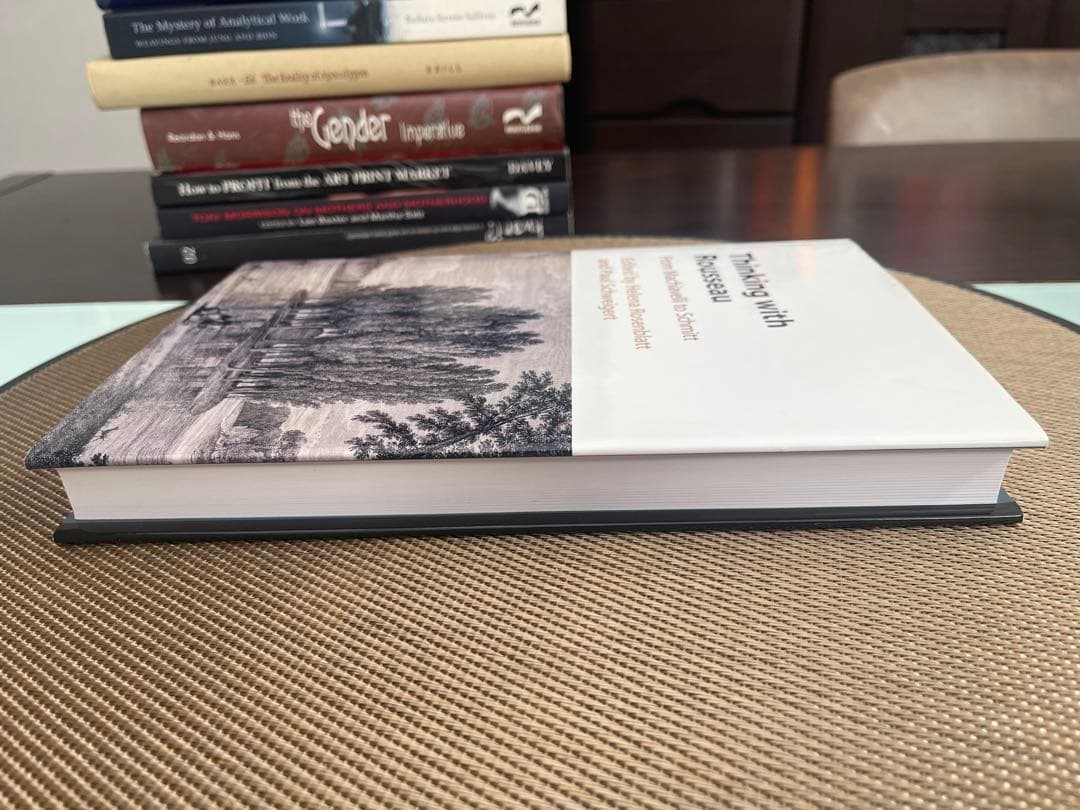 洋書 Thinking with Rousseau