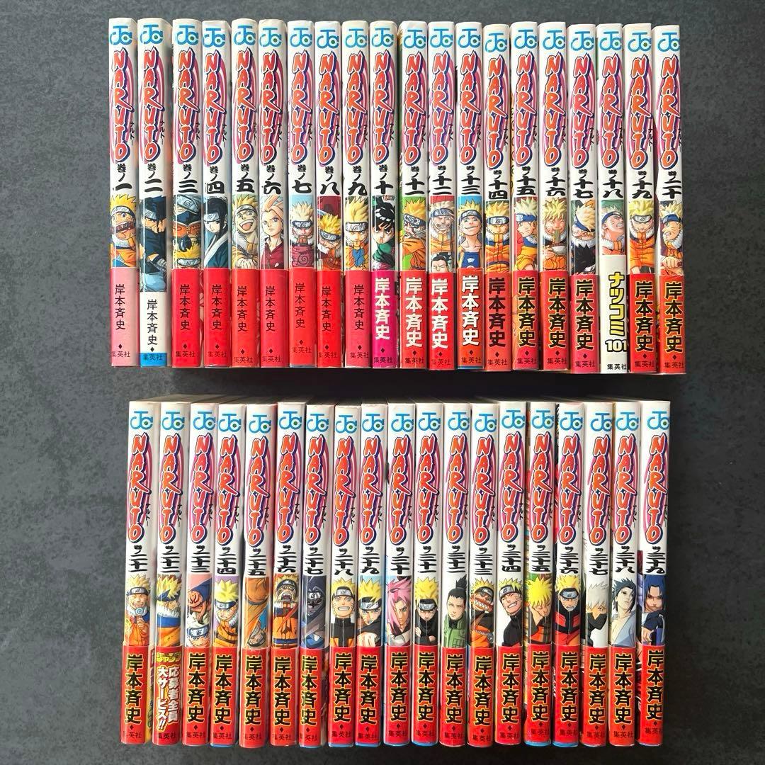 全巻初版帯付き✴︎NARUTO 1巻~72巻 岸本斉史 ジャンパラ付